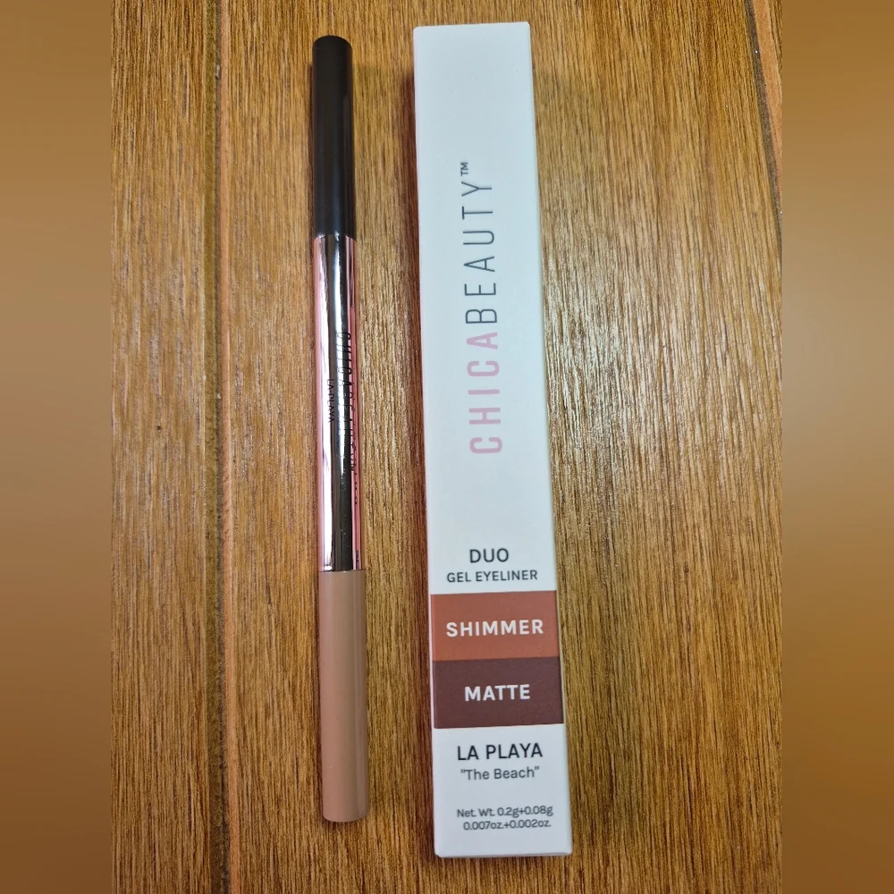 CHIICA BEAUTY Duo Gel Eyeliner‎ - La Playa (Shimmer & Matte)
